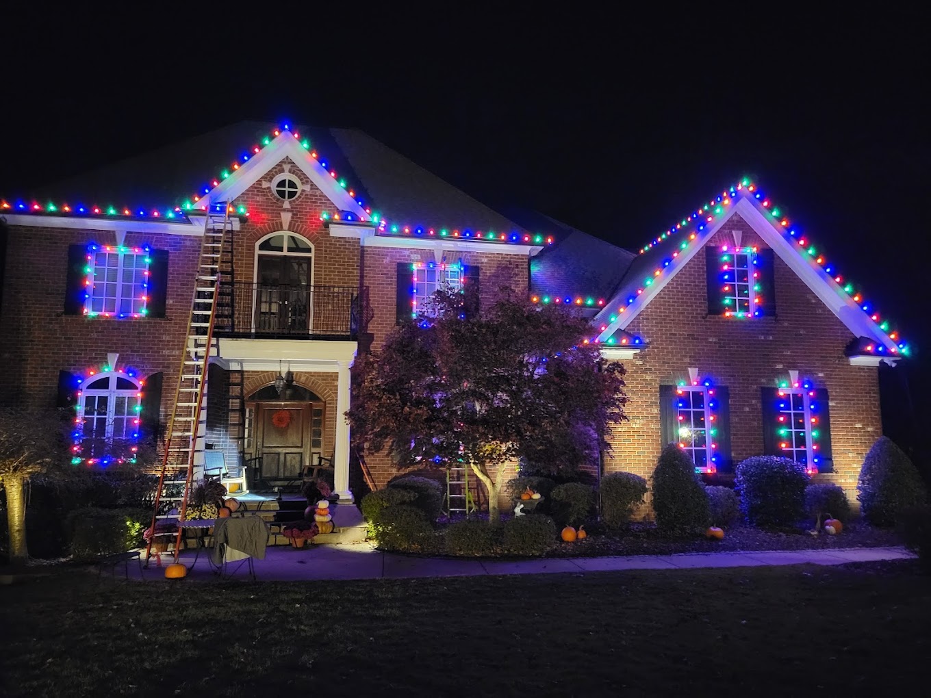 Christmas Lighting In Wake Forest
